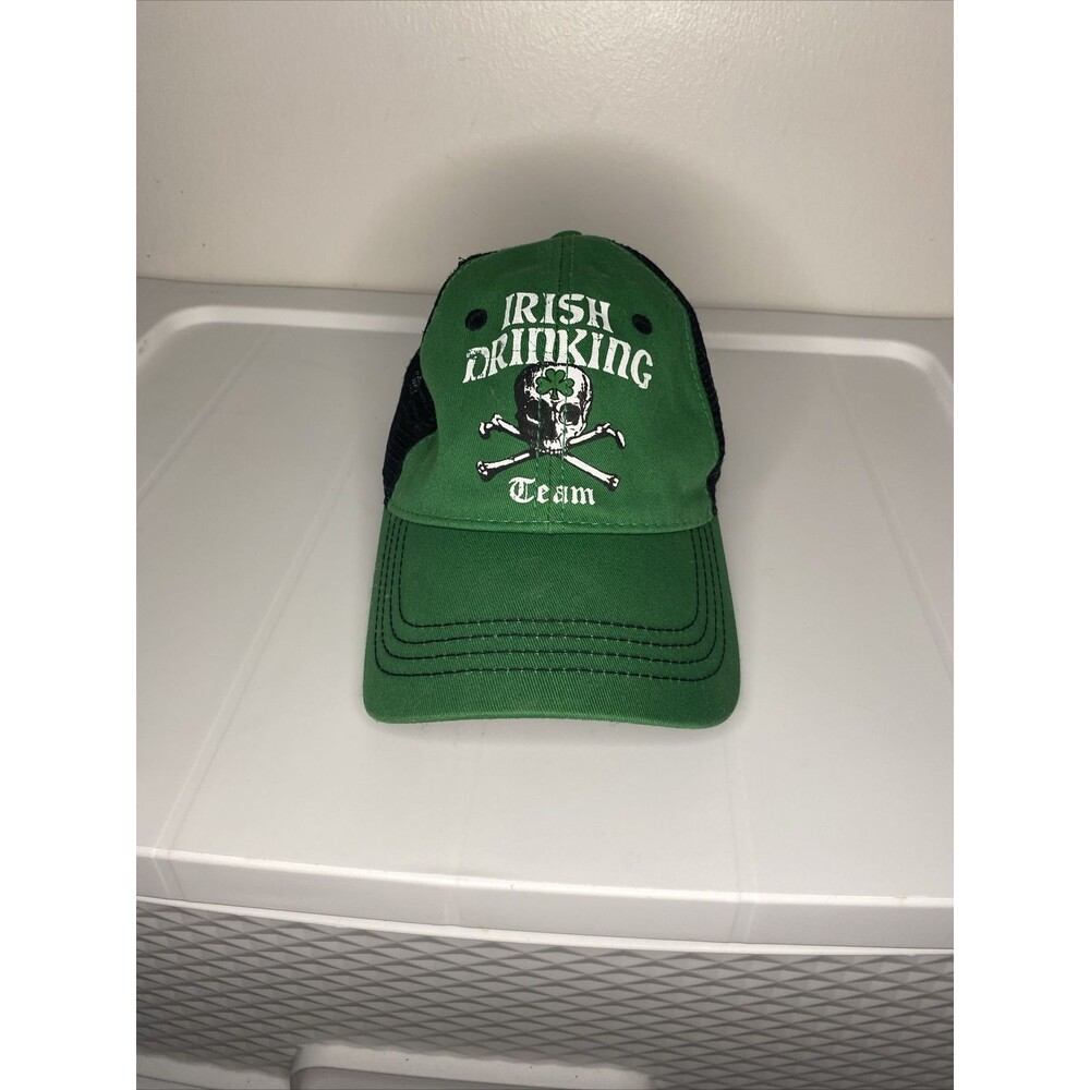 Irish Drinkers League by Concept One Mens Green Adjustable Hat Cap